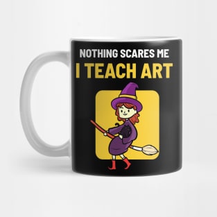 Art Teacher Halloween Costume Mug